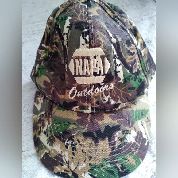 napa Other - Napa Outdoors Camouflage Strapback Baseball Cap Hat